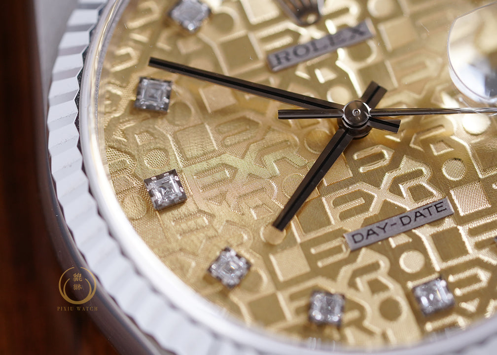 Rolex Day-Date Jubilee Dial White Gold 18239