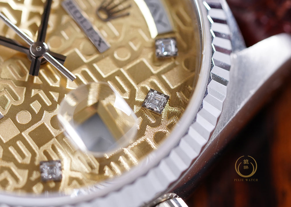 Rolex Day-Date Jubilee Dial White Gold 18239