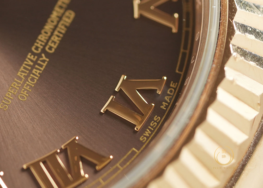 Rolex Day-Date II President Choc Dial