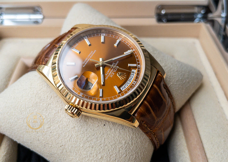 Rolex Day-Date Cognac Dial