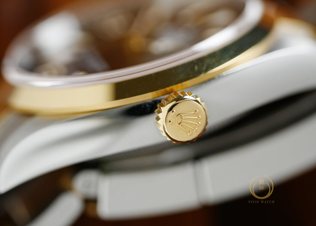 Rolex Explorer 36 Two-tone 124273