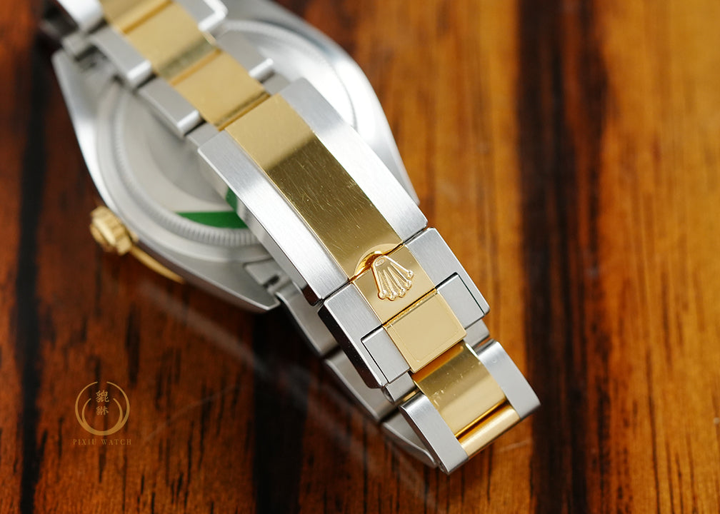 Rolex Explorer 36 Two-tone 124273