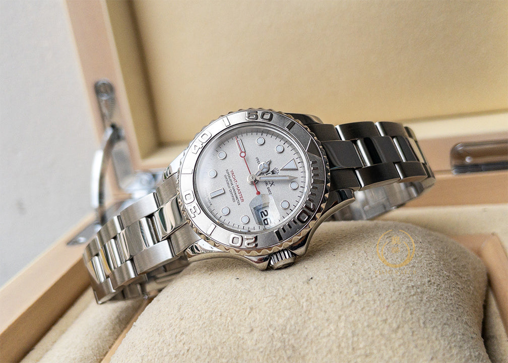 Rolex Ladies Yacht-Master Steel/Platinum