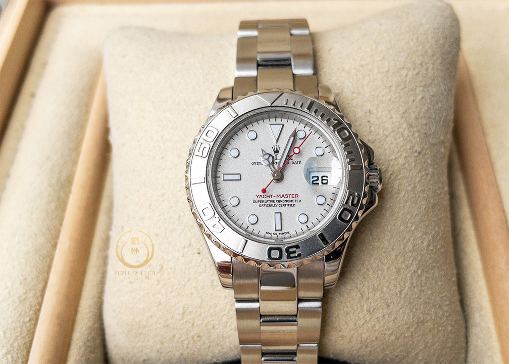 Rolex Ladies Yacht-Master Steel/Platinum