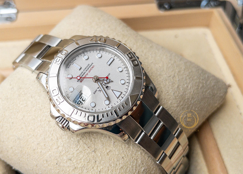 Rolex Ladies Yacht-Master Steel/Platinum