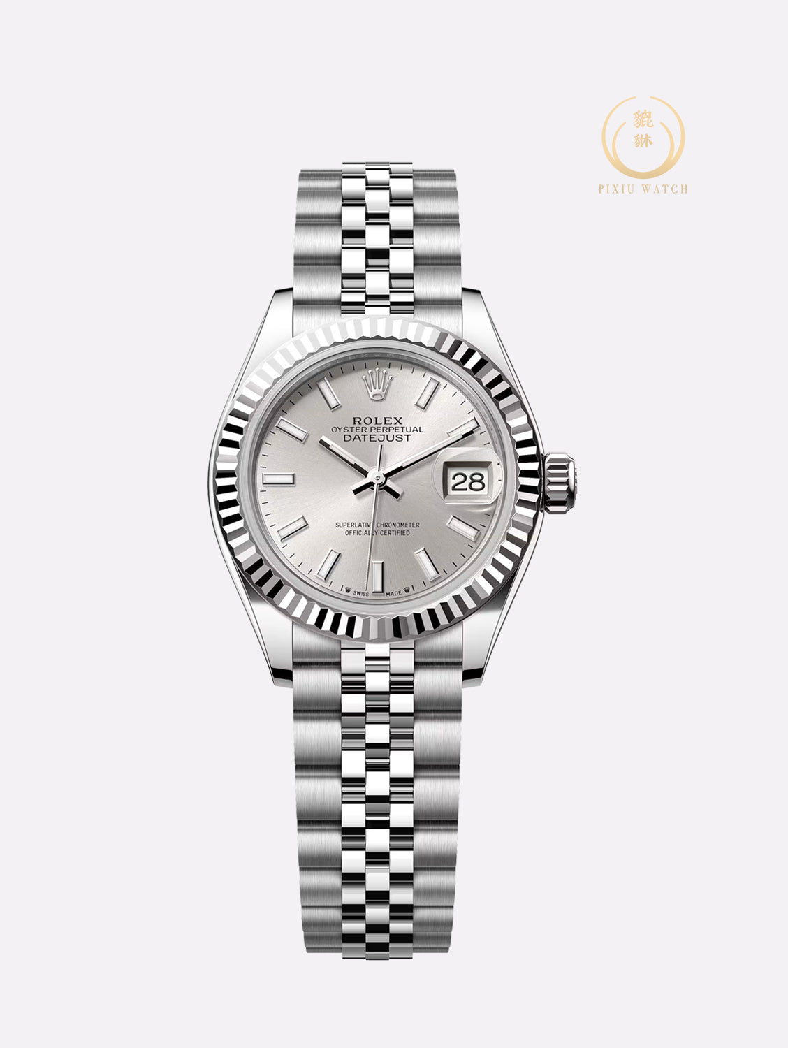Rolex Lady-Datejust White Rolesor