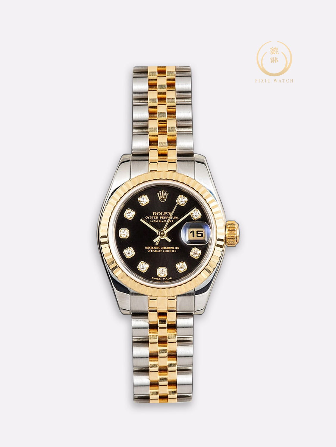 Rolex Lady-Datejust Steel Yellow Gold 179173