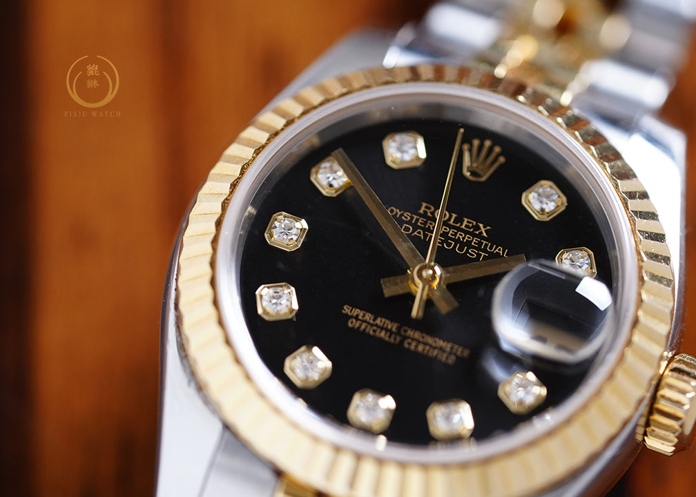 Rolex Lady-Datejust Steel Yellow Gold 179173