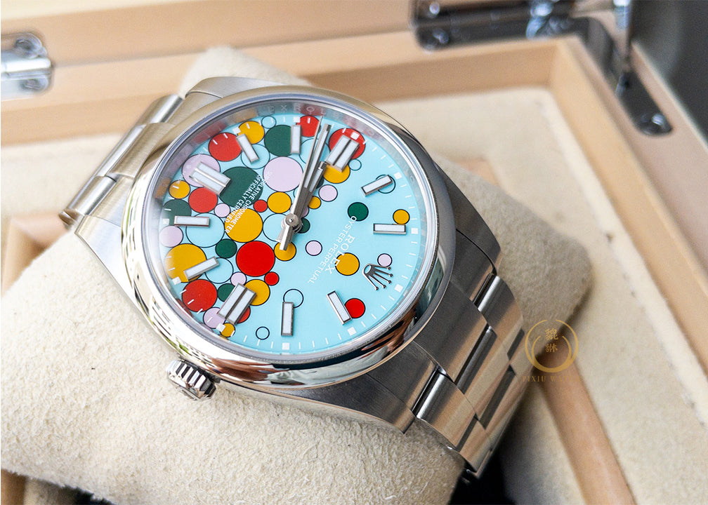 Rolex OP 124300 Blue Celebration