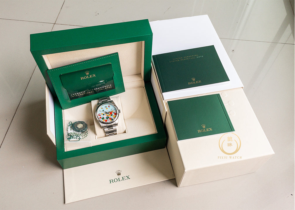 Rolex OP 124300 Blue Celebration