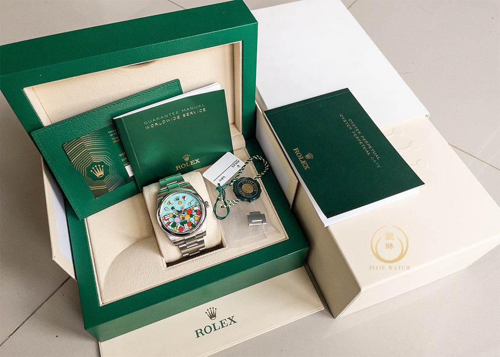 Rolex OP “Celebration” Dial After Setting