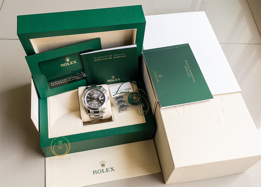 ‘Brand New’ Rolex Oyster Perpetual Slate Dial