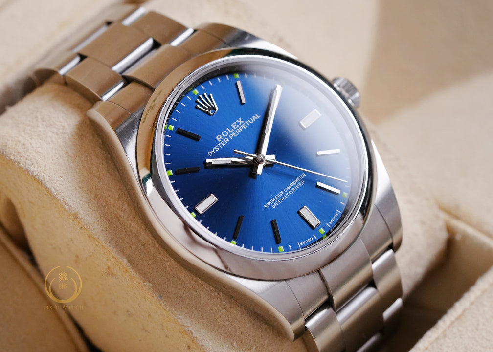 Rolex Oyster Perpetual 39 Blue