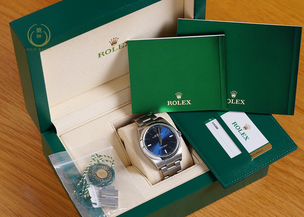Rolex Oyster Perpetual 39 Blue