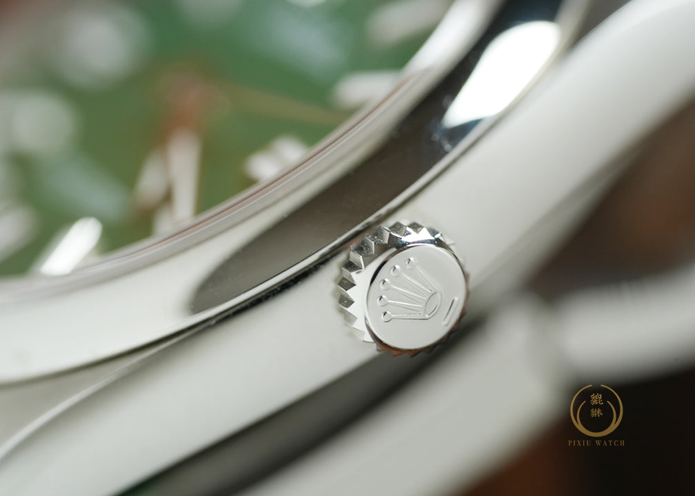 Rolex OP 41 Green Dial 124300