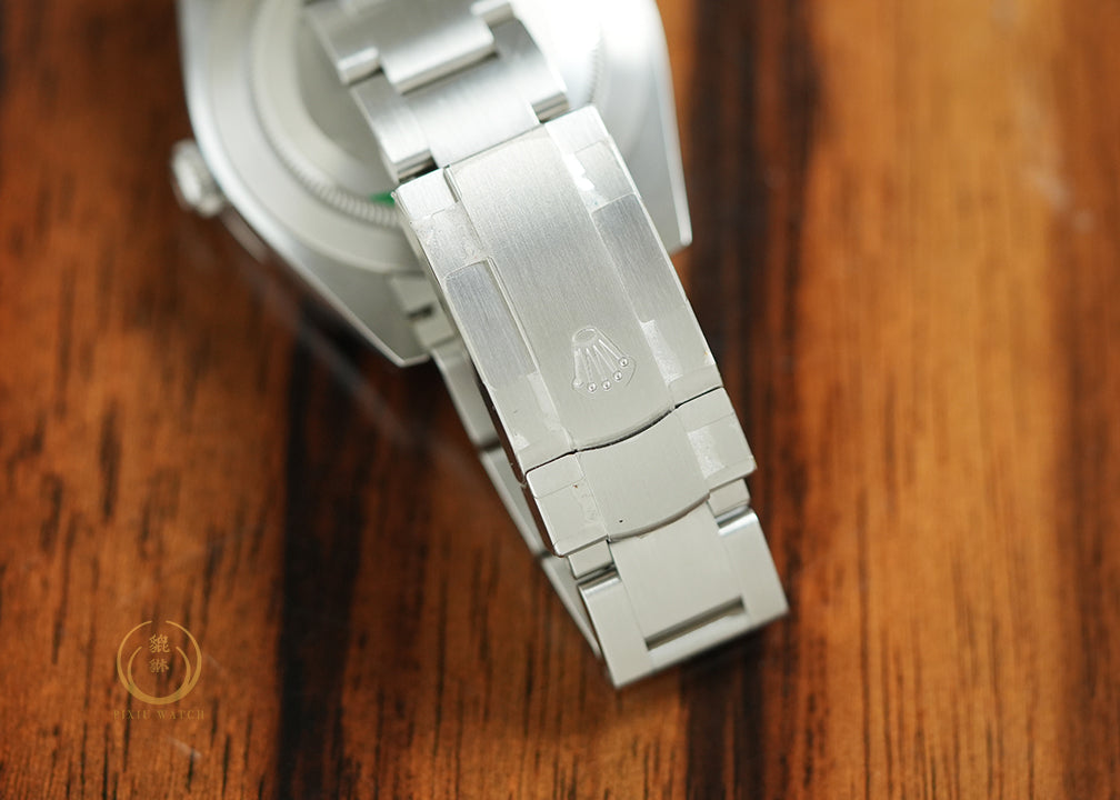 Rolex OP 41 Green Dial 124300