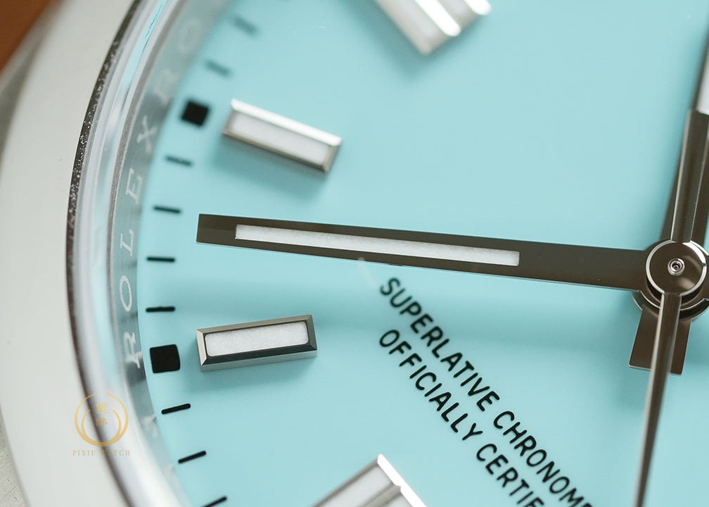 Rolex OP 36 Turquoise Blue 126000