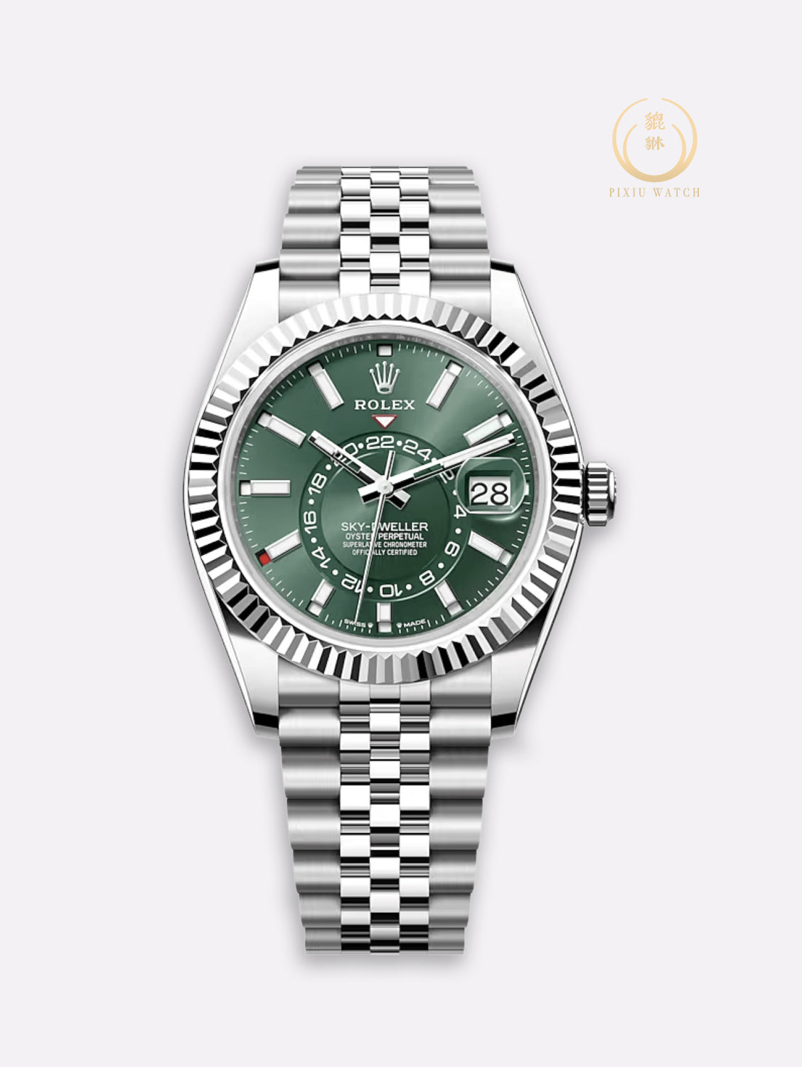 Rolex Sky-Dweller Mint Green