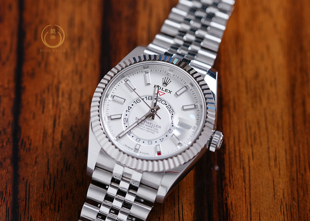 Rolex Sky-Dweller White Rolesor 336934
