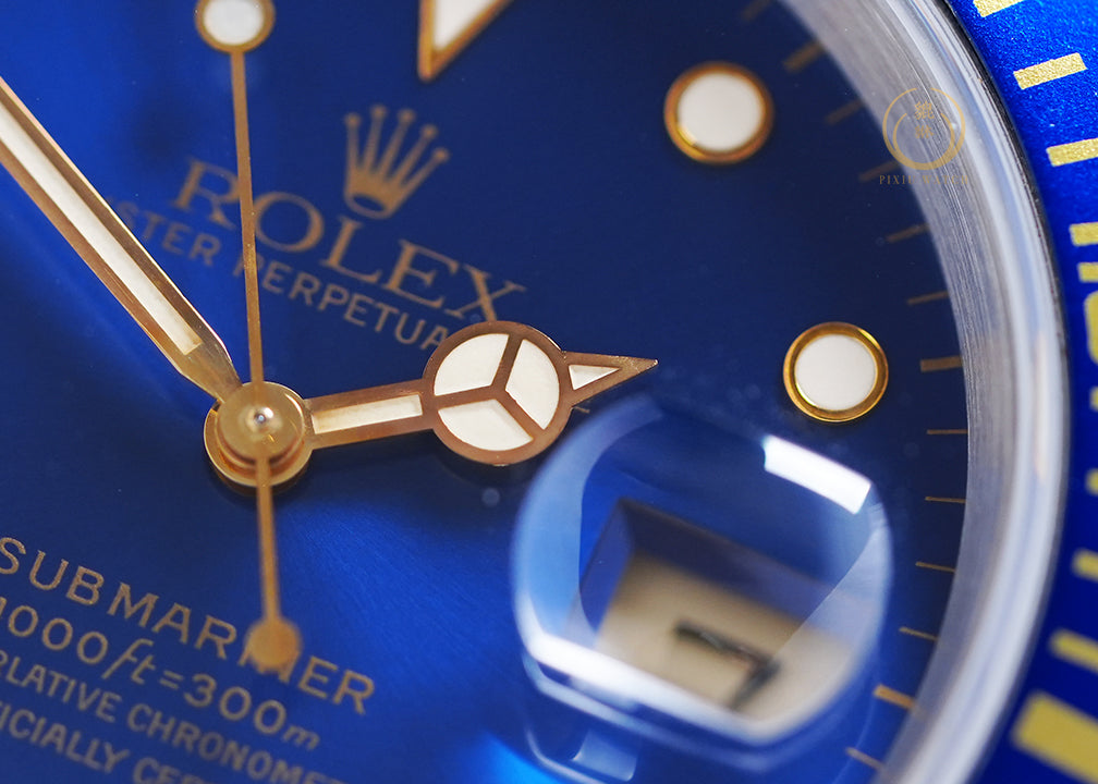 Rolex Sub Date Blue Tritium 16613