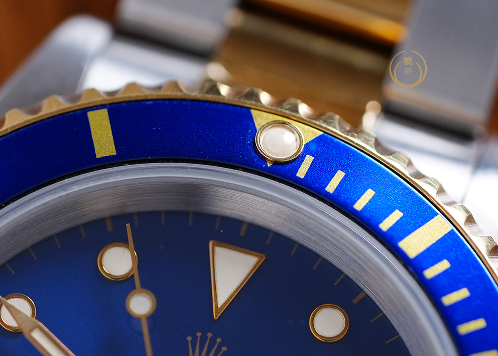 Rolex Sub Date Blue Tritium 16613