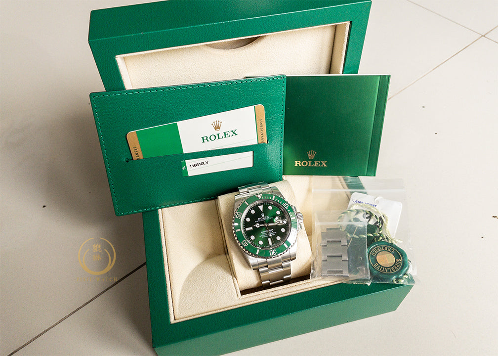 Rolex SubDate Hulk Scramble