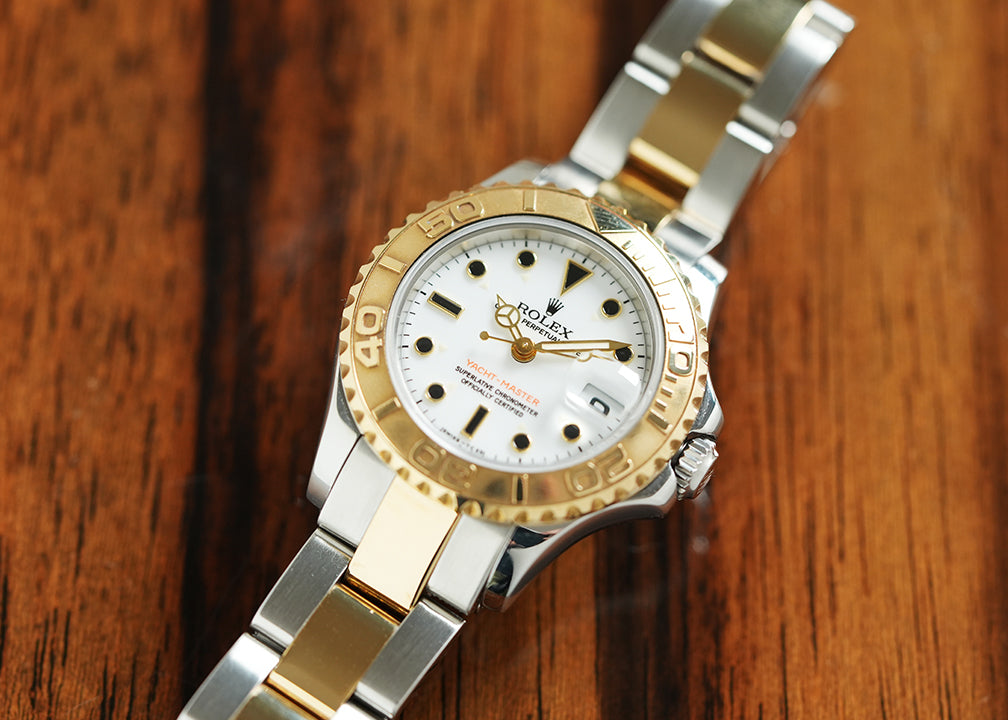 Rolex Yacht-Master Ladies White Dial