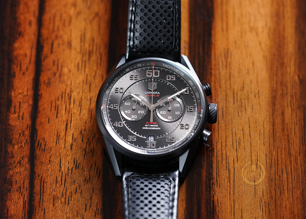 TAG Carrera Flyback Titanium