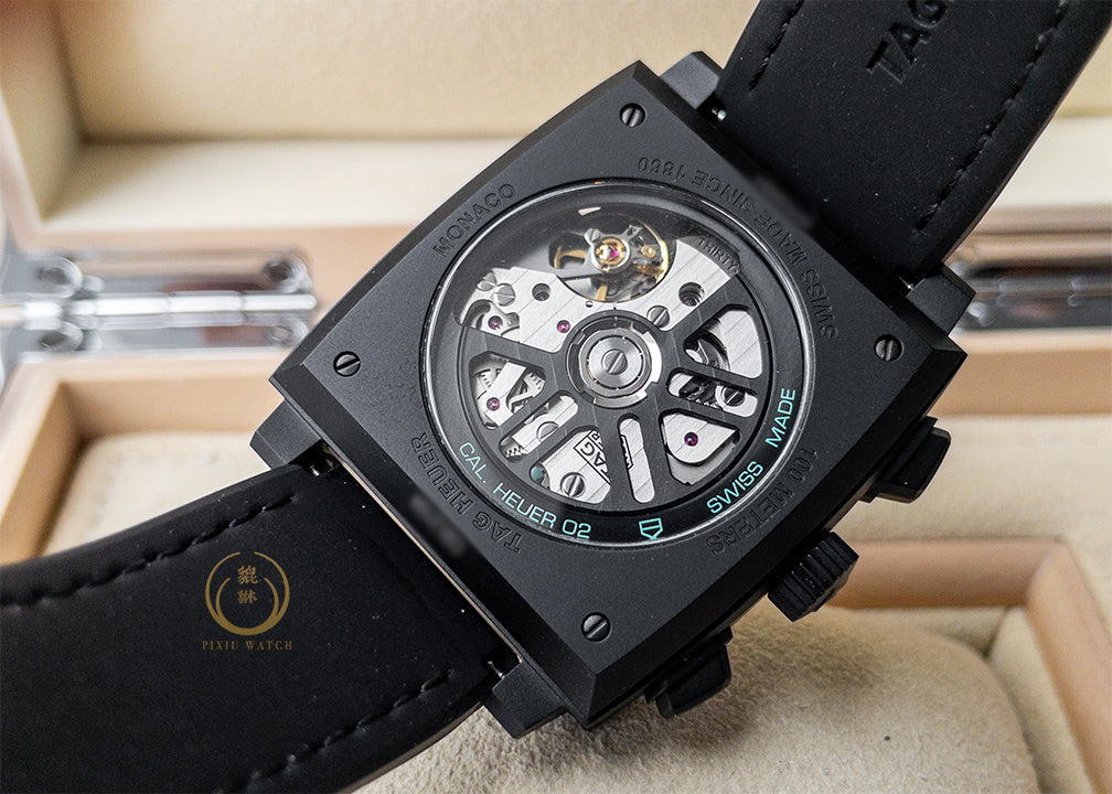TAG Heuer Monaco Chronograph Titanium Turqouise