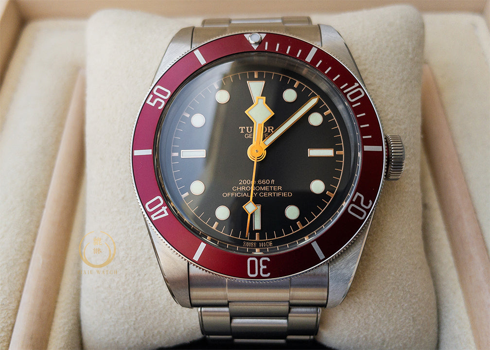 Tudor Black Bay Red Burgundy