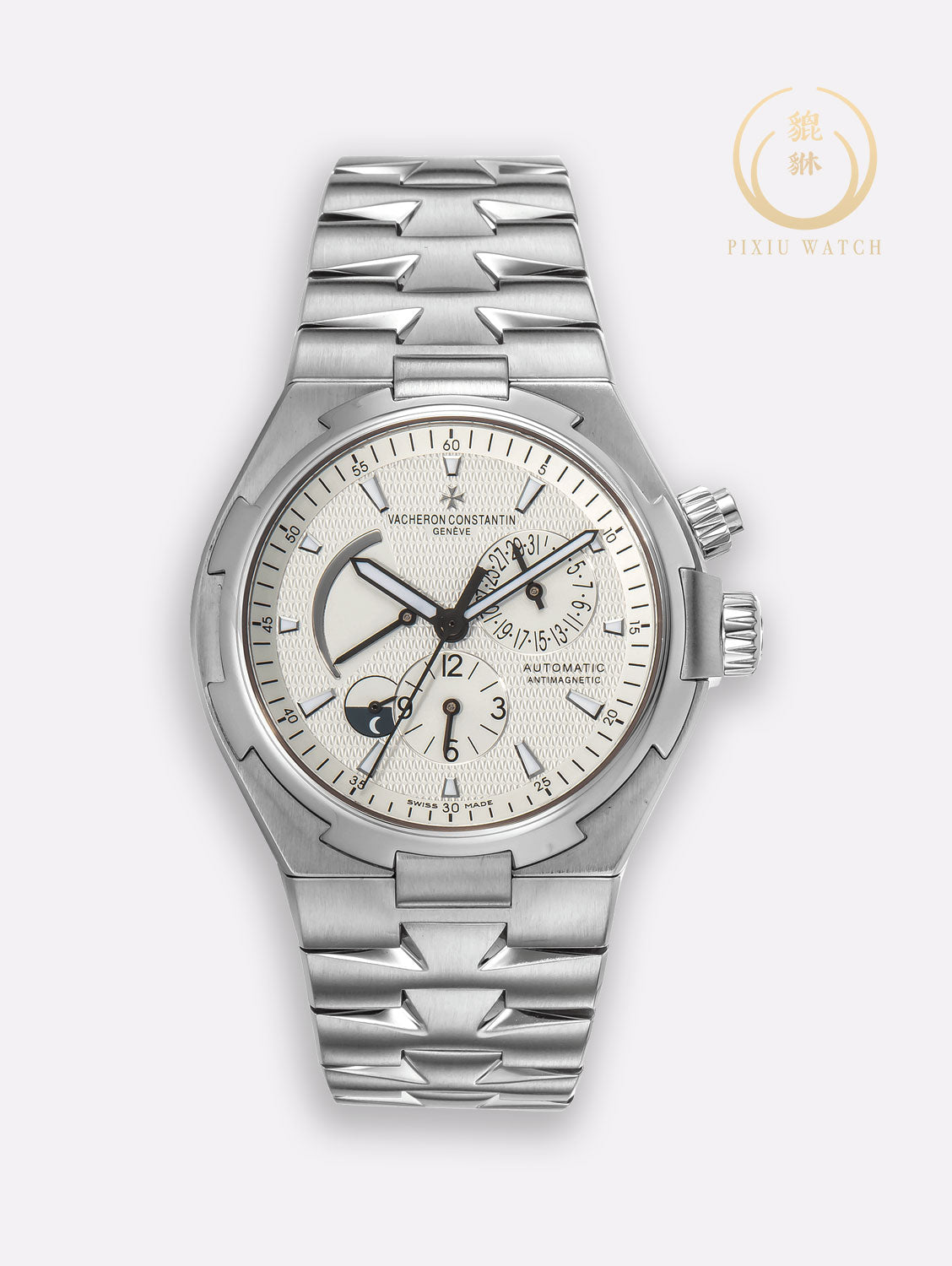 VC Overseas Dual Time Steel