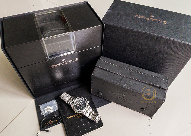 Vacheron Constantin Overseas Chronograph Black Dial