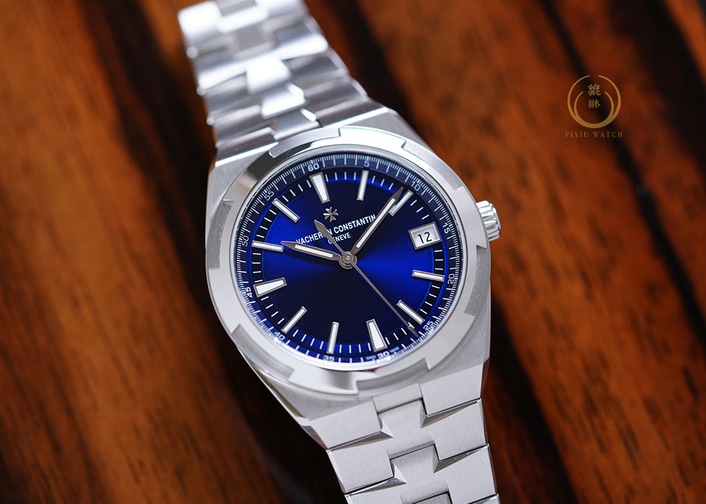 Vacheron Constantin Overseas Blue Sunburst Steel