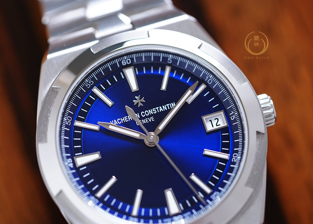 Vacheron Constantin Overseas Blue Sunburst Steel