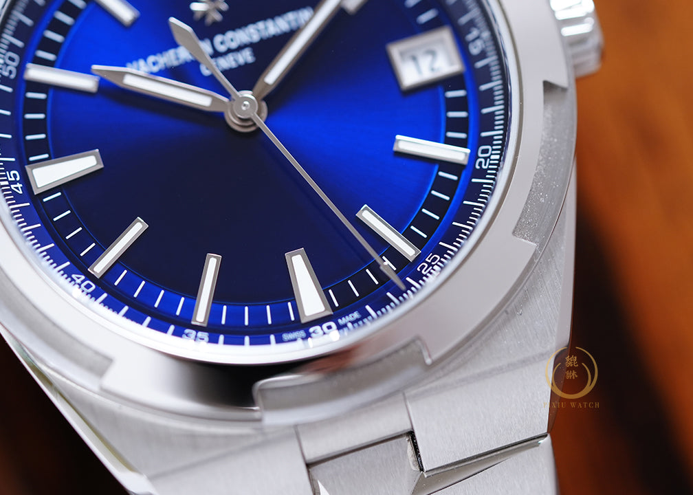 Vacheron Constantin Overseas Blue Sunburst Steel