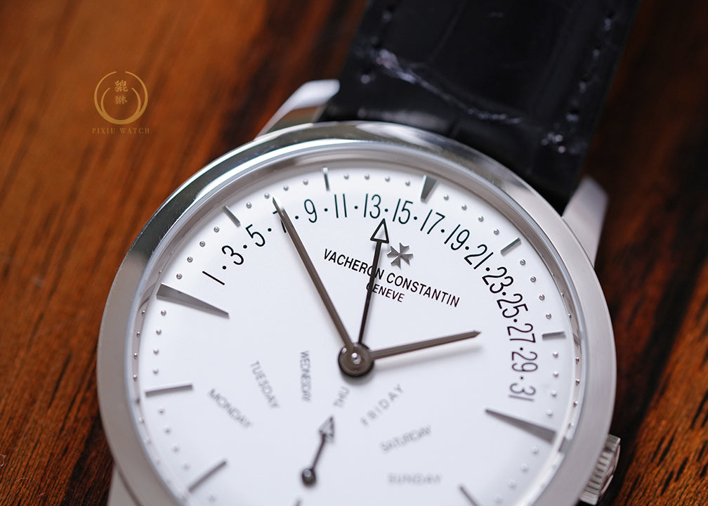 Vacheron Constanti Patrimony Retrograde Day-Date White Gold