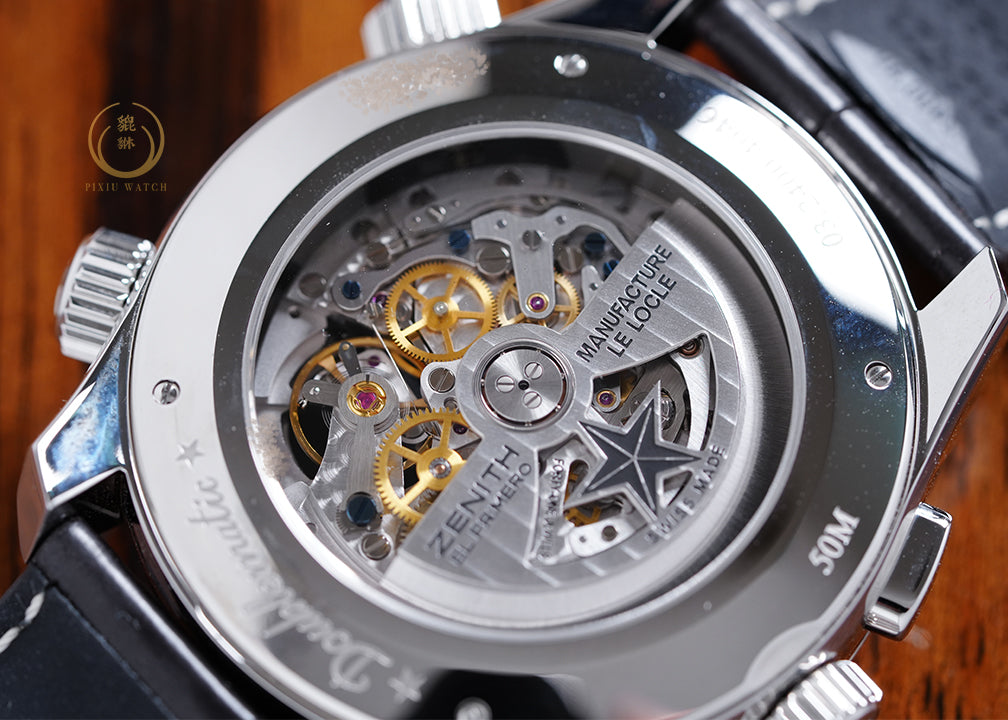 Zenith Pilot Doublematic Steel