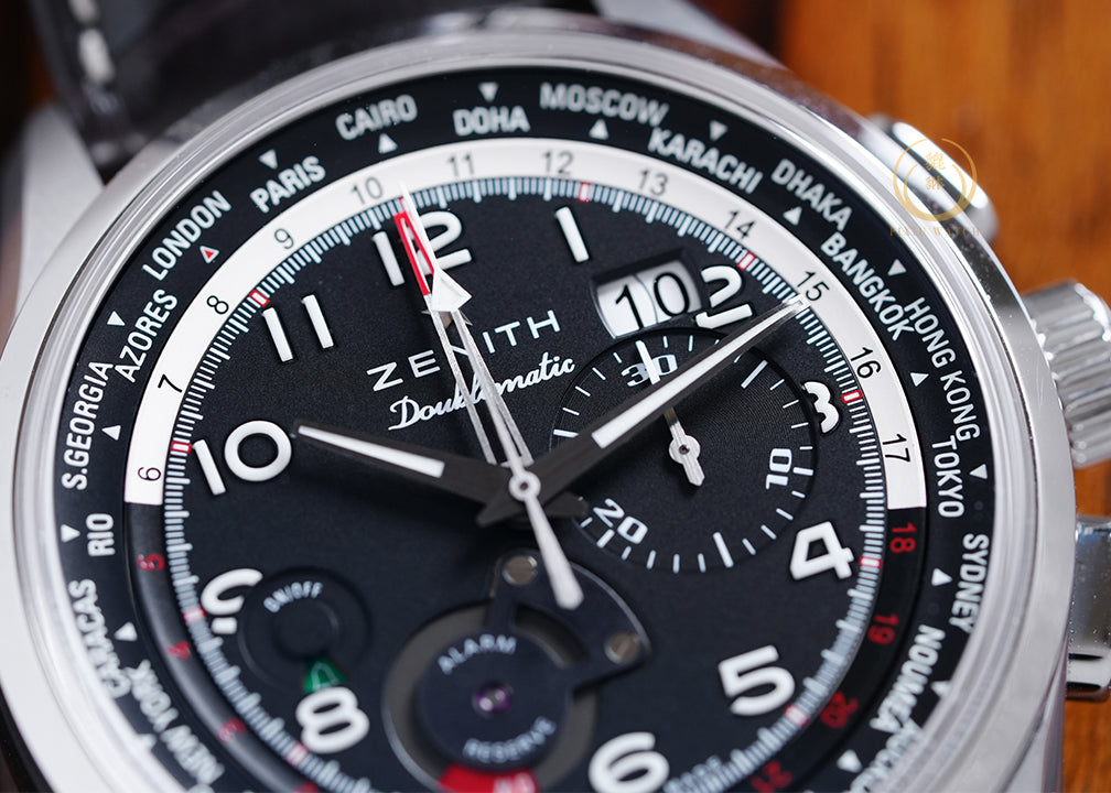 Zenith Pilot Doublematic Steel