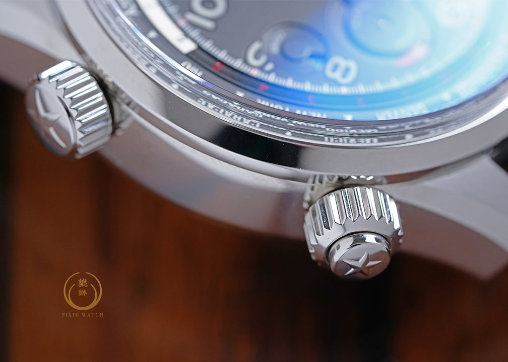 Zenith Pilot Doublematic Steel