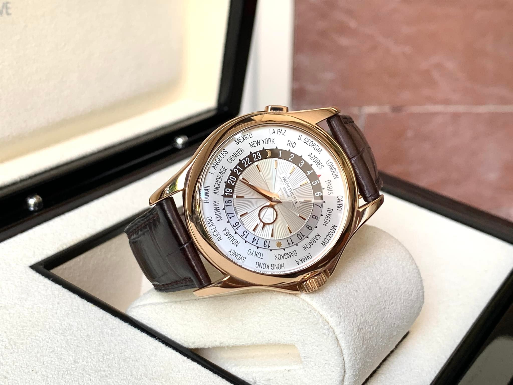 Patek Philippe World Time 5130R Rose Gold