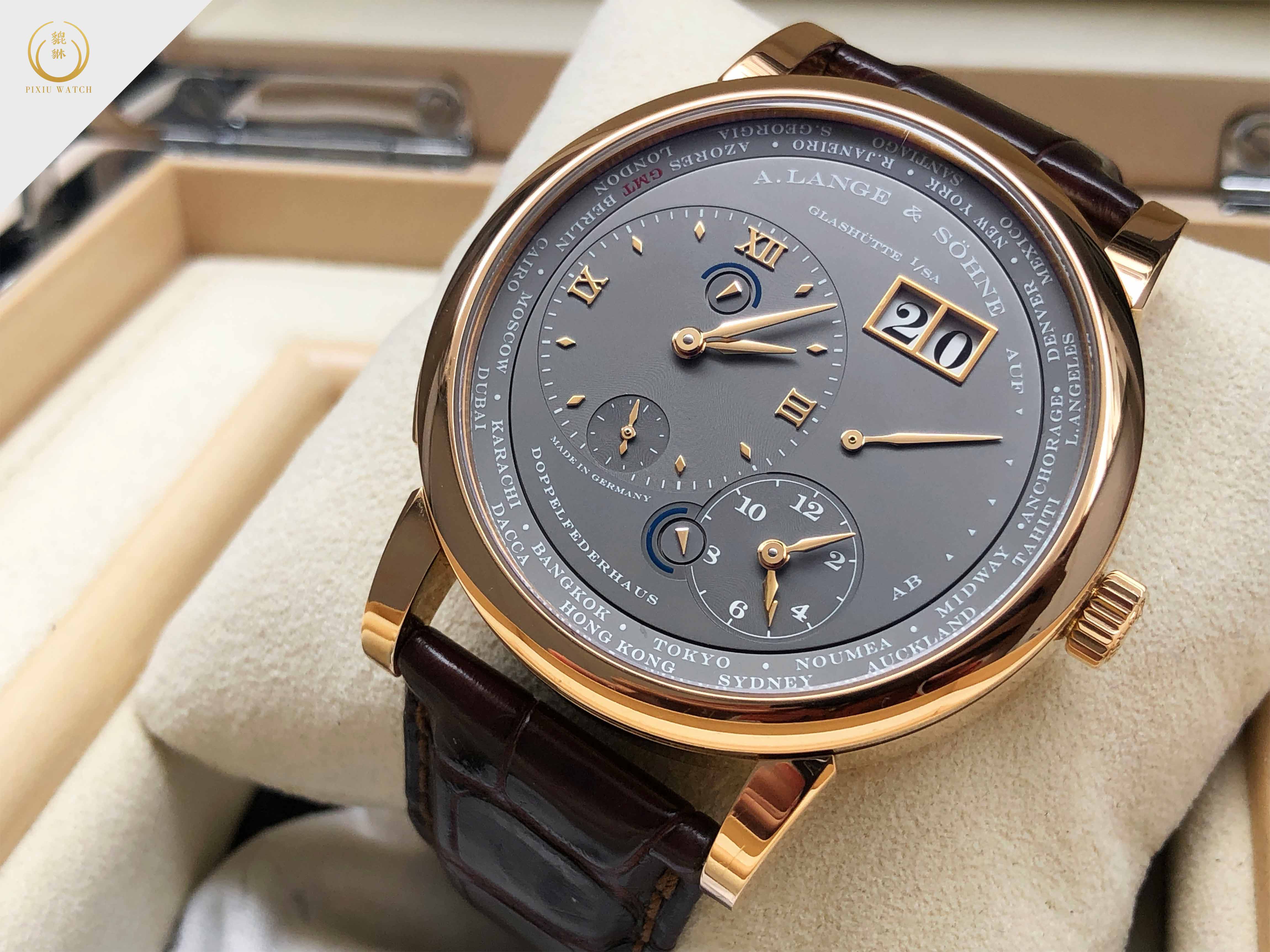 A.Lange & Sohne Lange 1 Time Zone Rose Gold