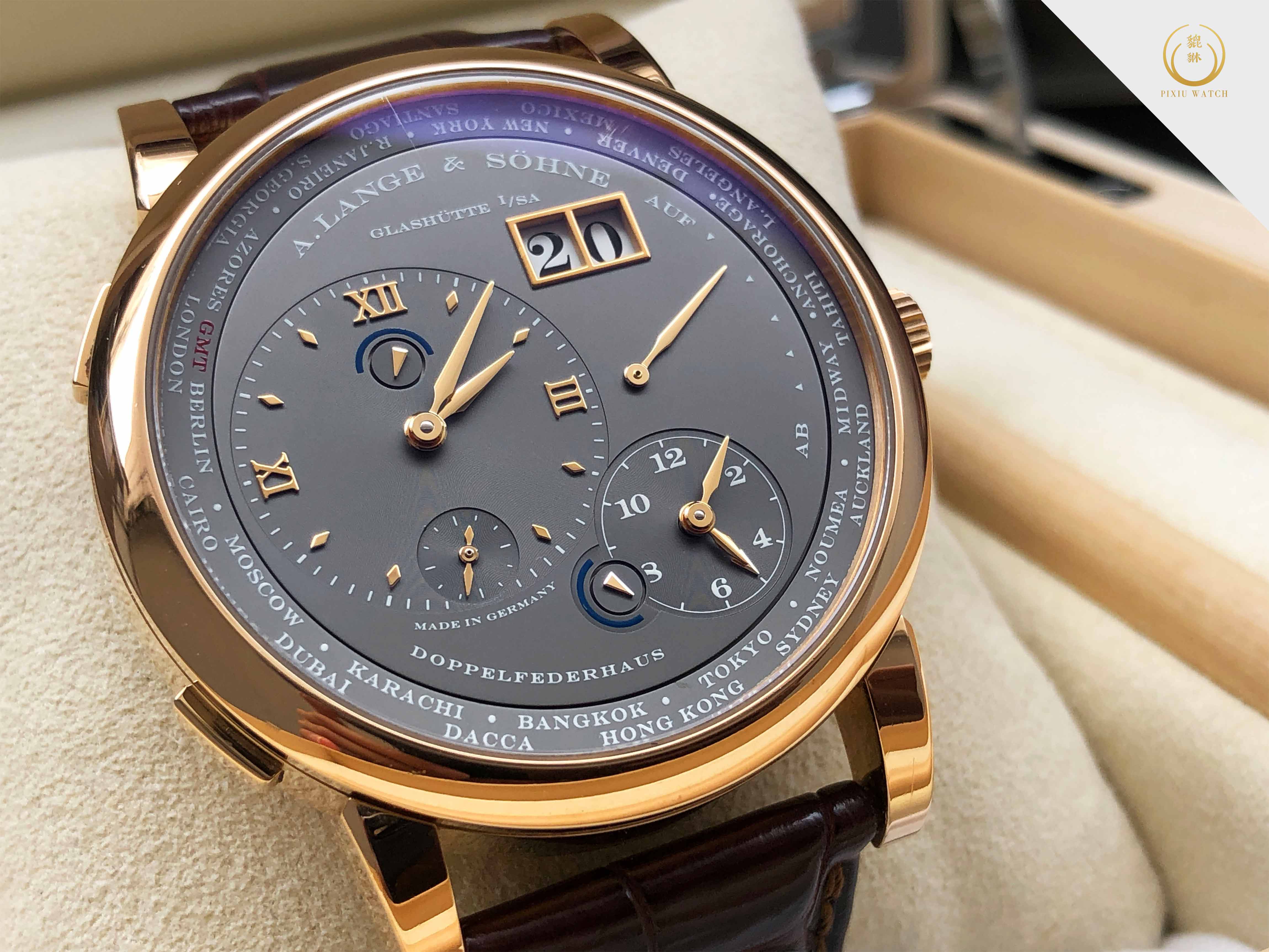 A.Lange & Sohne Lange 1 Time Zone Rose Gold