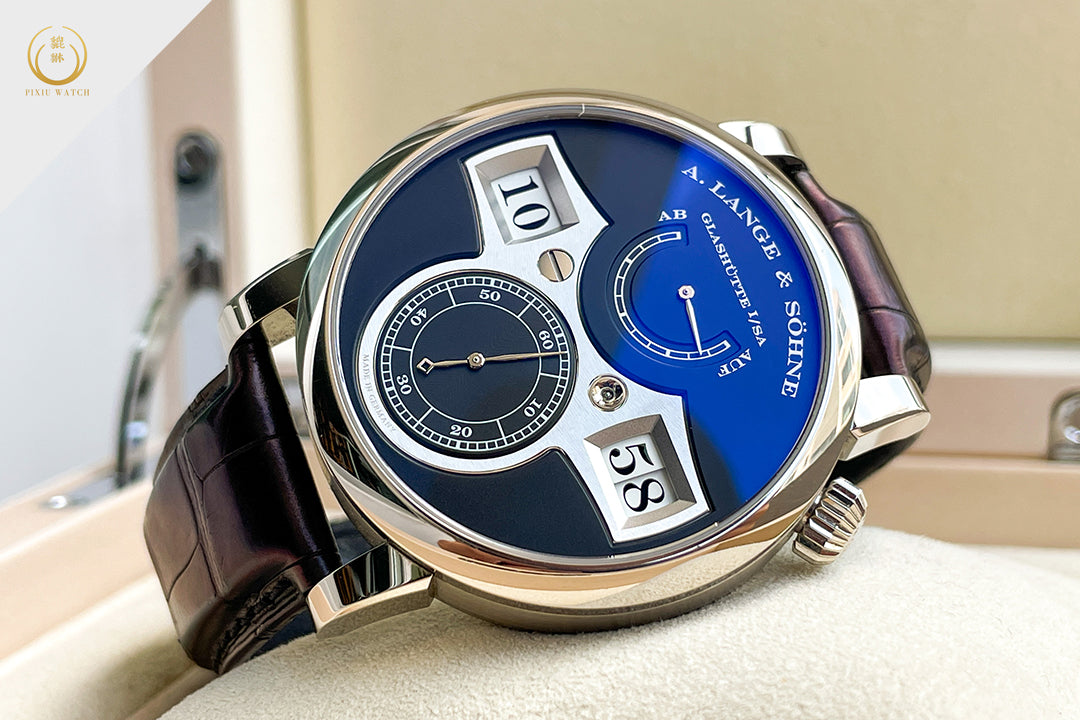 A. Lange & Sohne Zeitwerk 18K White Gold