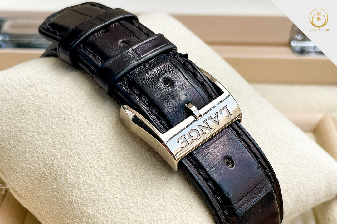 A. Lange & Sohne Zeitwerk 18K White Gold