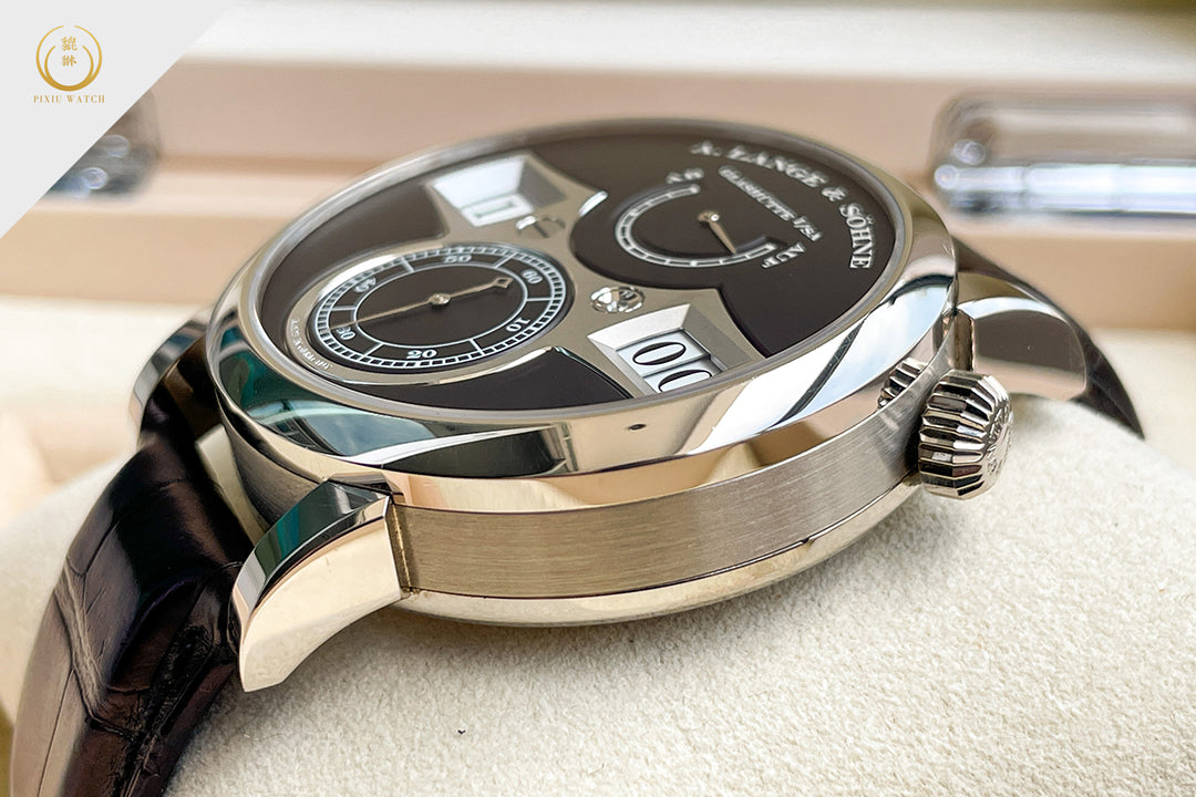 A. Lange & Sohne Zeitwerk 18K White Gold