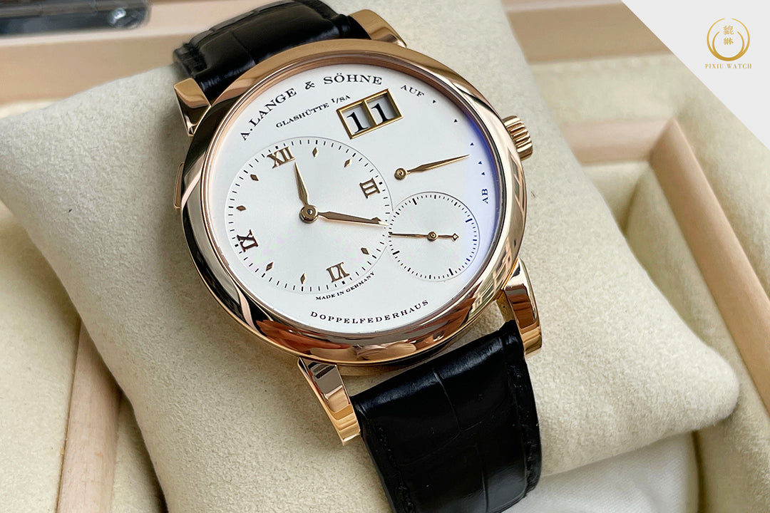A. Lange & Sohne Lange1 Pink Gold Argente Dial