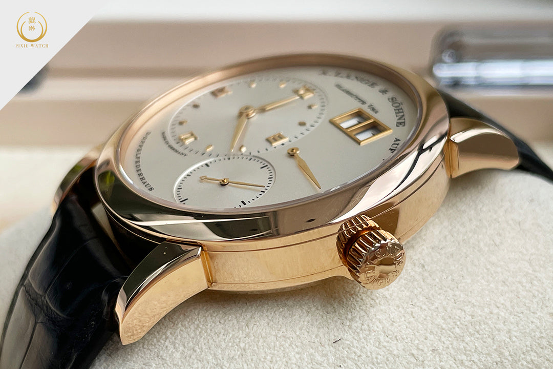A. Lange & Sohne Lange1 Pink Gold Argente Dial