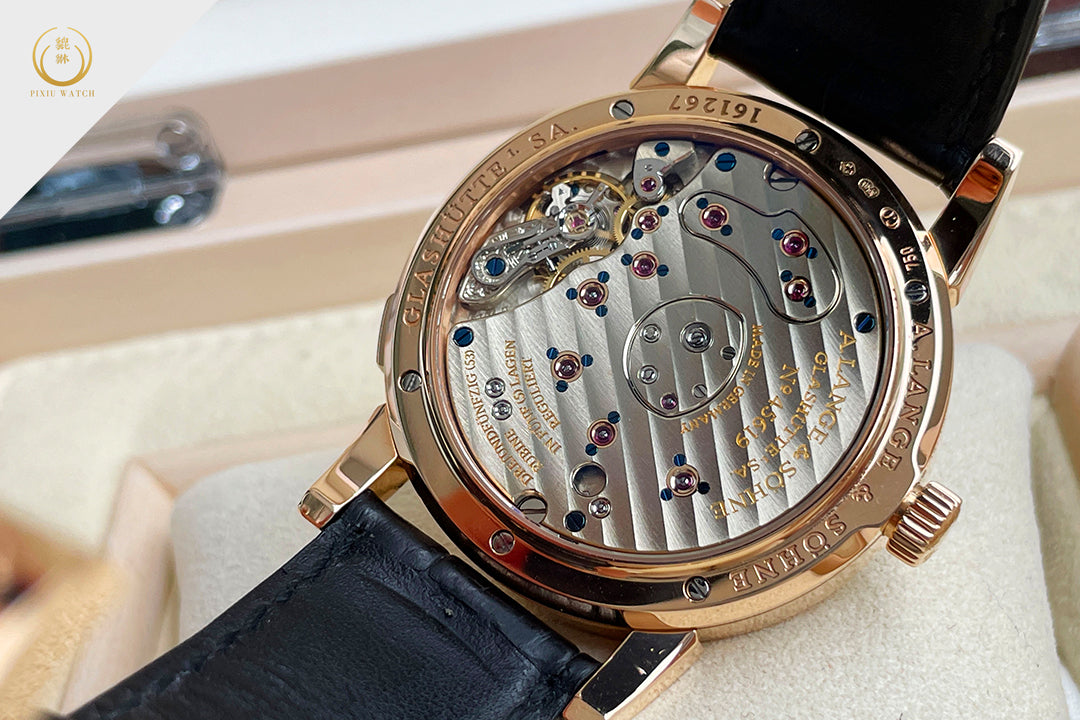 A. Lange & Sohne Lange1 Pink Gold Argente Dial