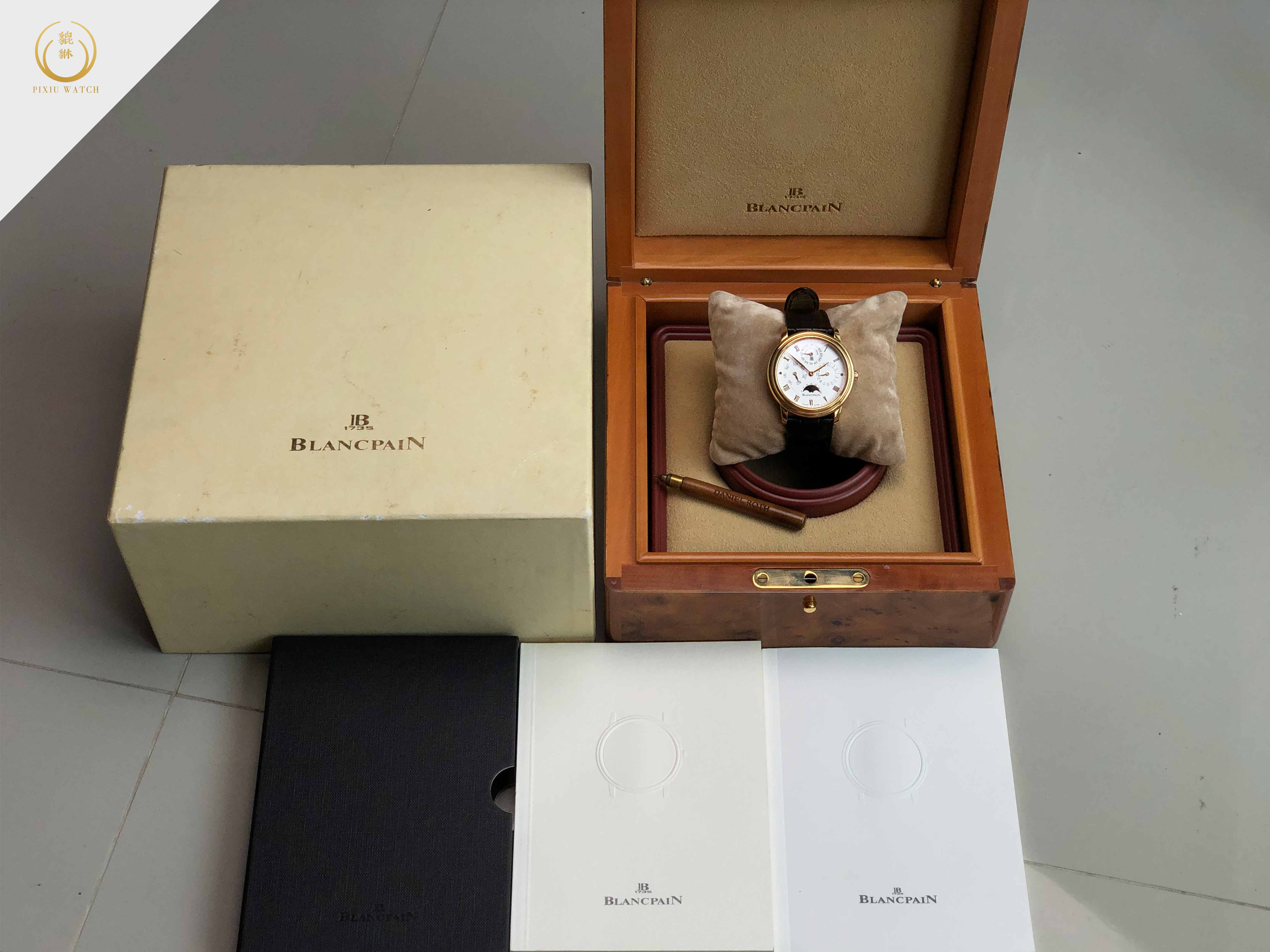 Blancpain Villeret Perpetual Calendar 18K Rose Gold