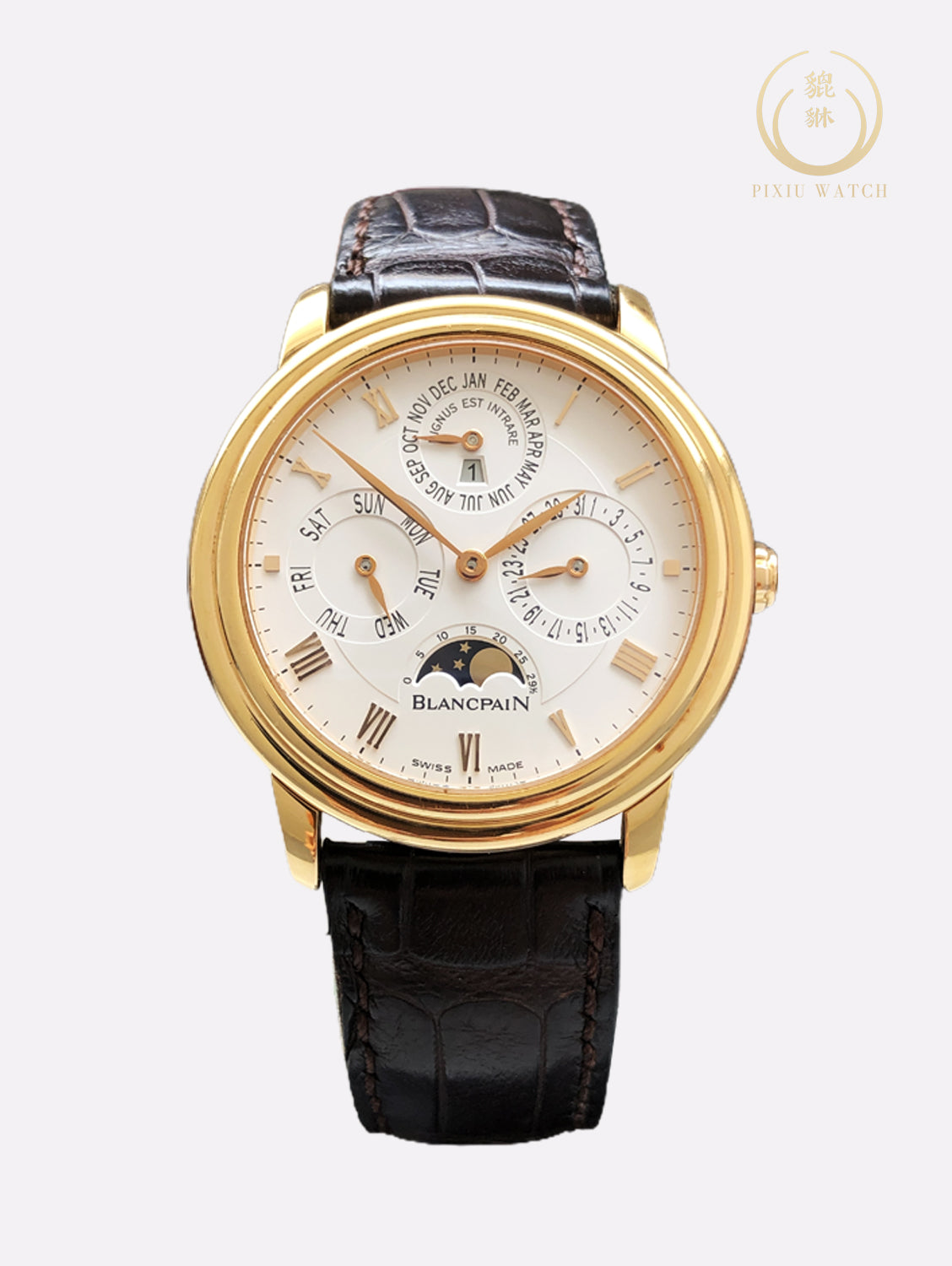 Blancpain Villeret Perpetual Calendar 18K Rose Gold
